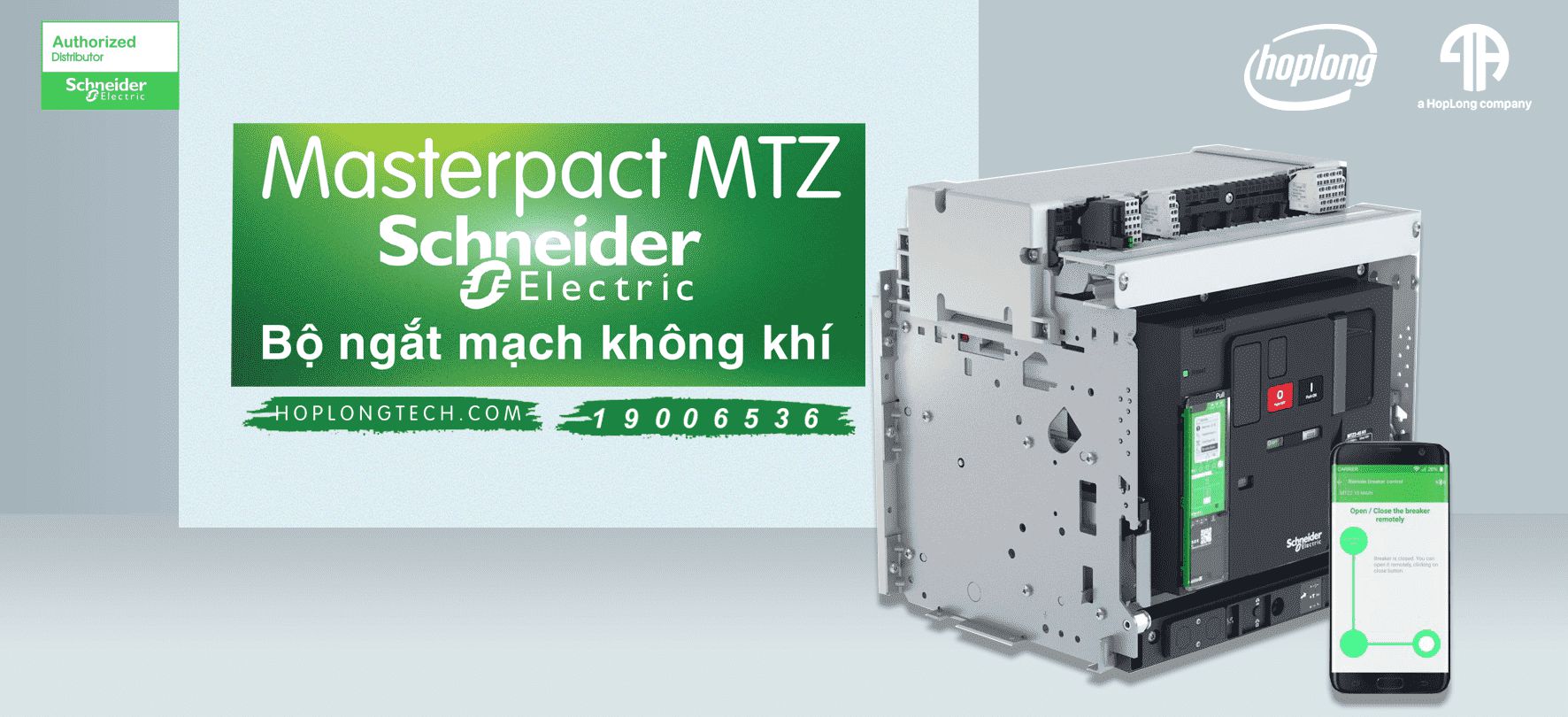 [Schneider – Giới Thiệu] Bộ ngắt mạch không khí Masterpact MTZ Schneider